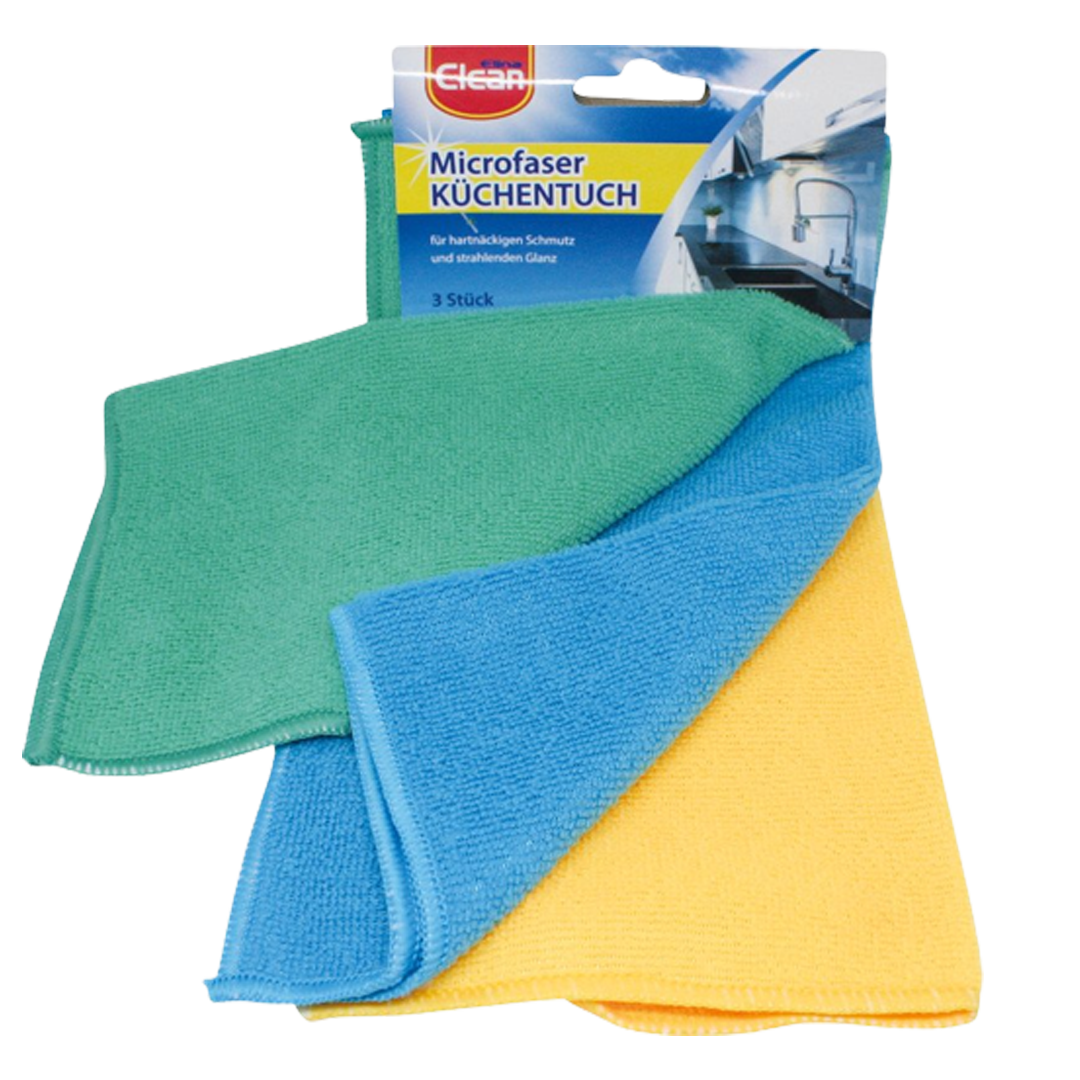 Elina clean microvezel keukendoek 3 stuks