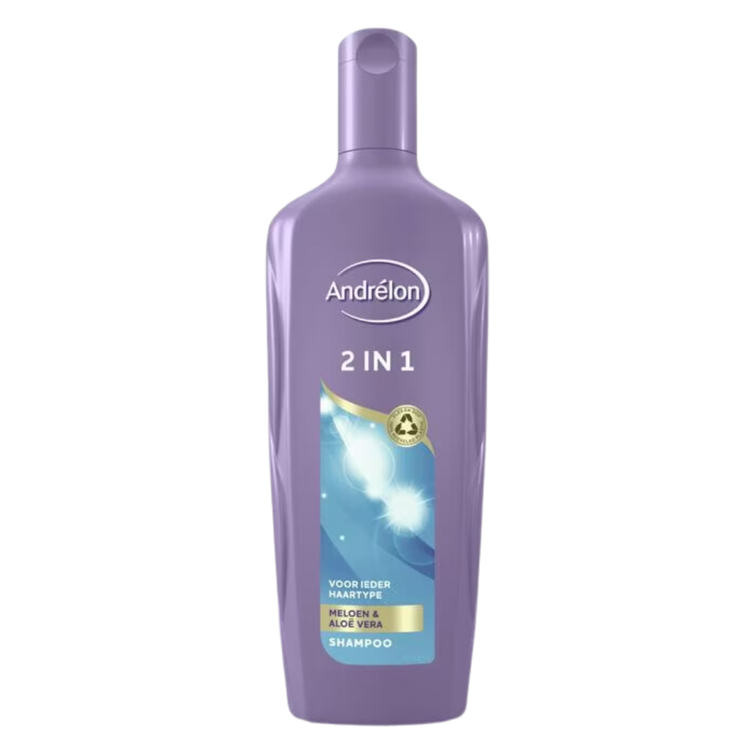 Andrelon 2 in 1 meloen & aloe vera shampoo