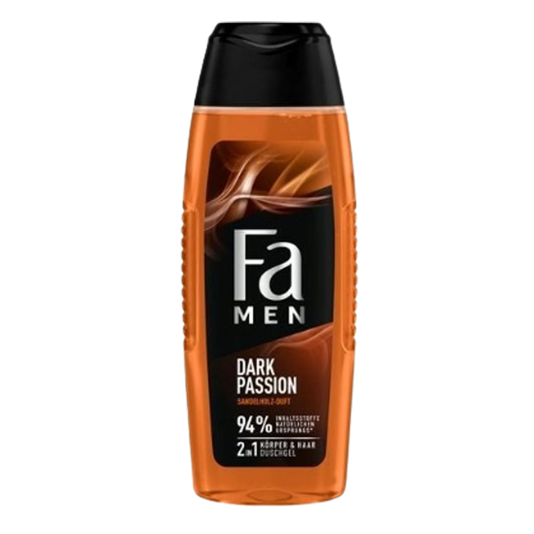 fa dark passion 2 in 1 douchegel