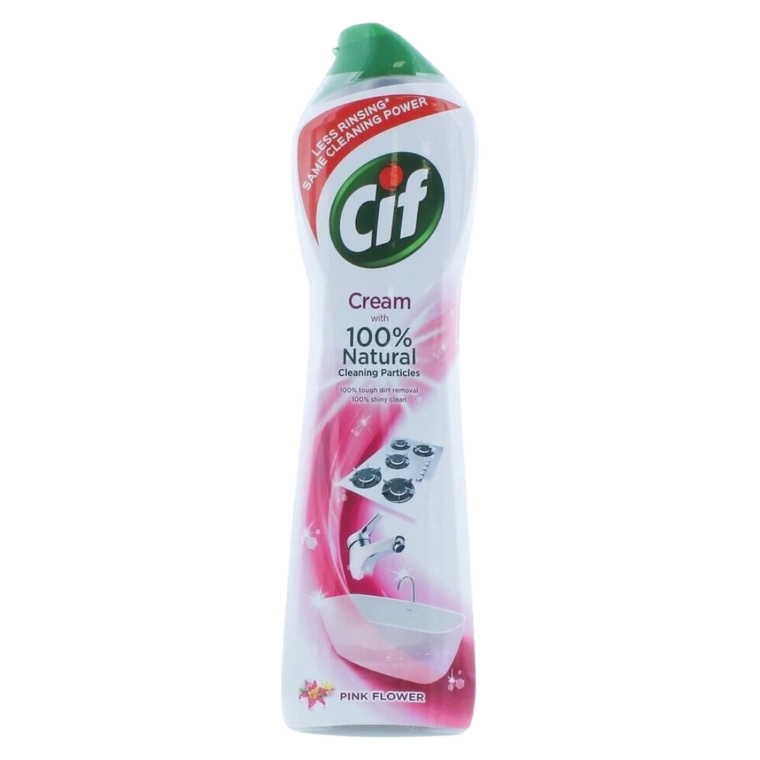 Cif cream pink flowers reiniger