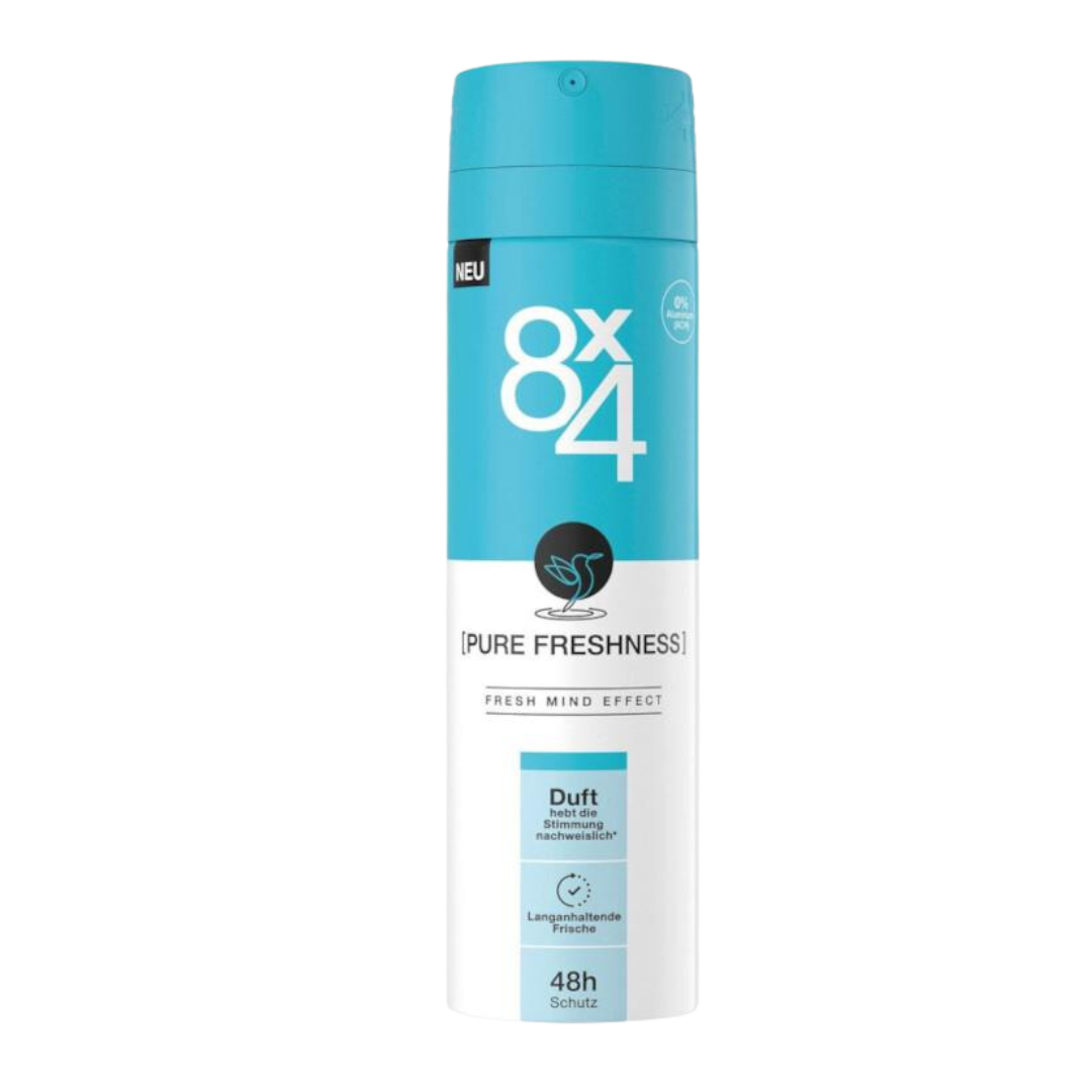 8x4 pure freshness 48h deospray