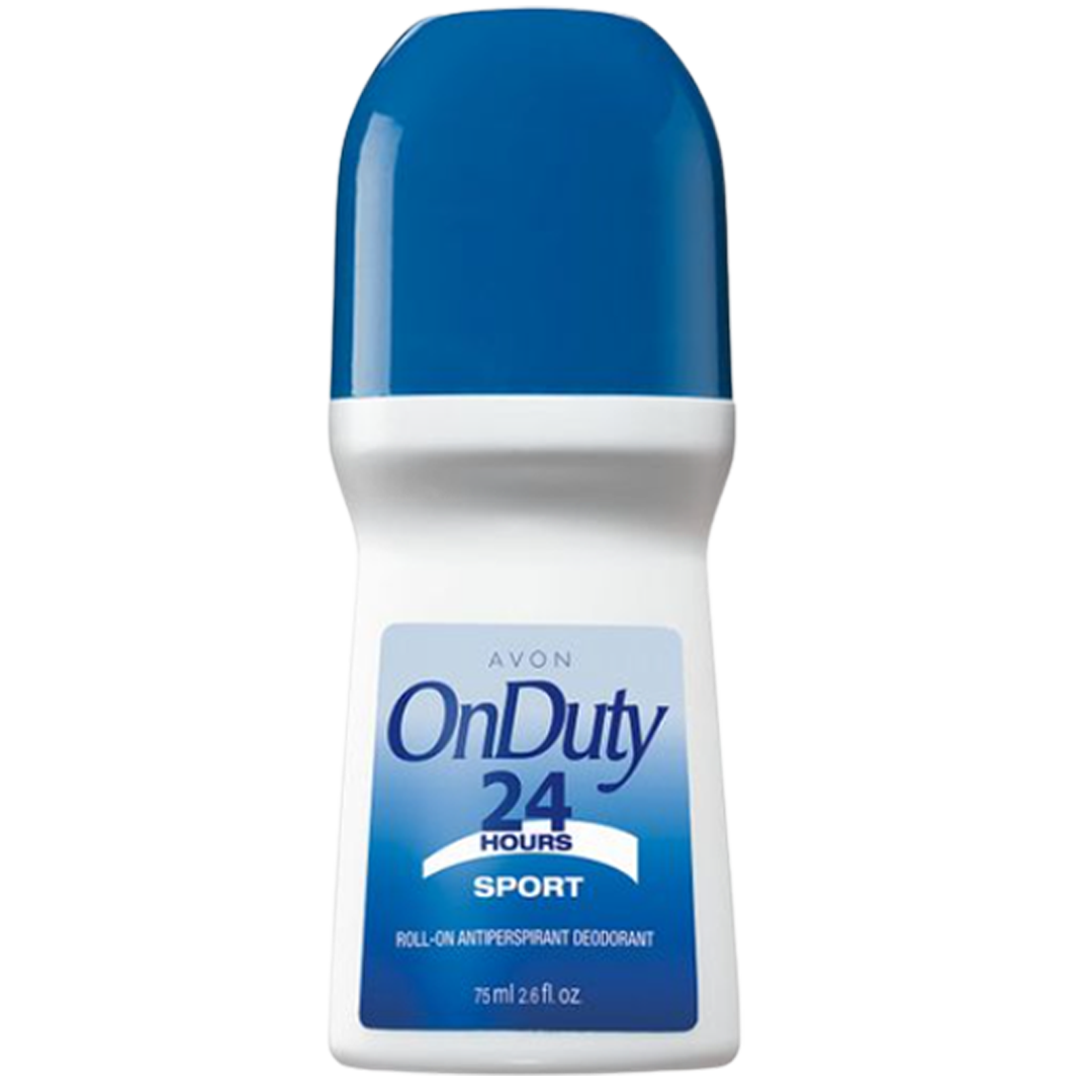 Avon on duty 24 hours sport deodorant roll on