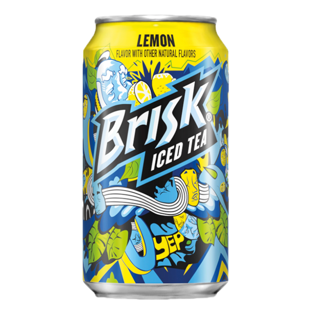 Brisk lemon iced tea
