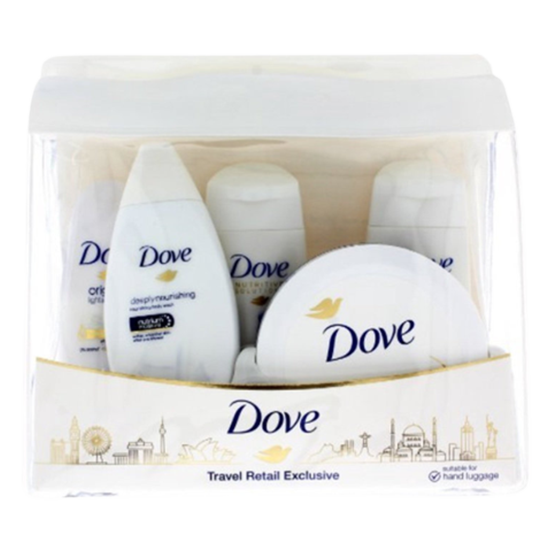 Dove travel retail exclusive gift set