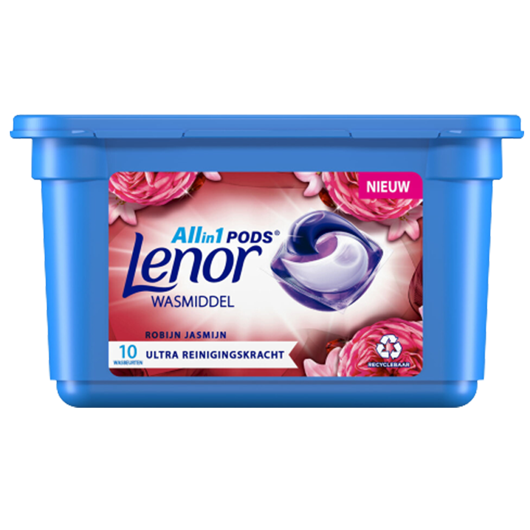 Lenor wasmiddel all in one pods Gouden robijn jasmijn