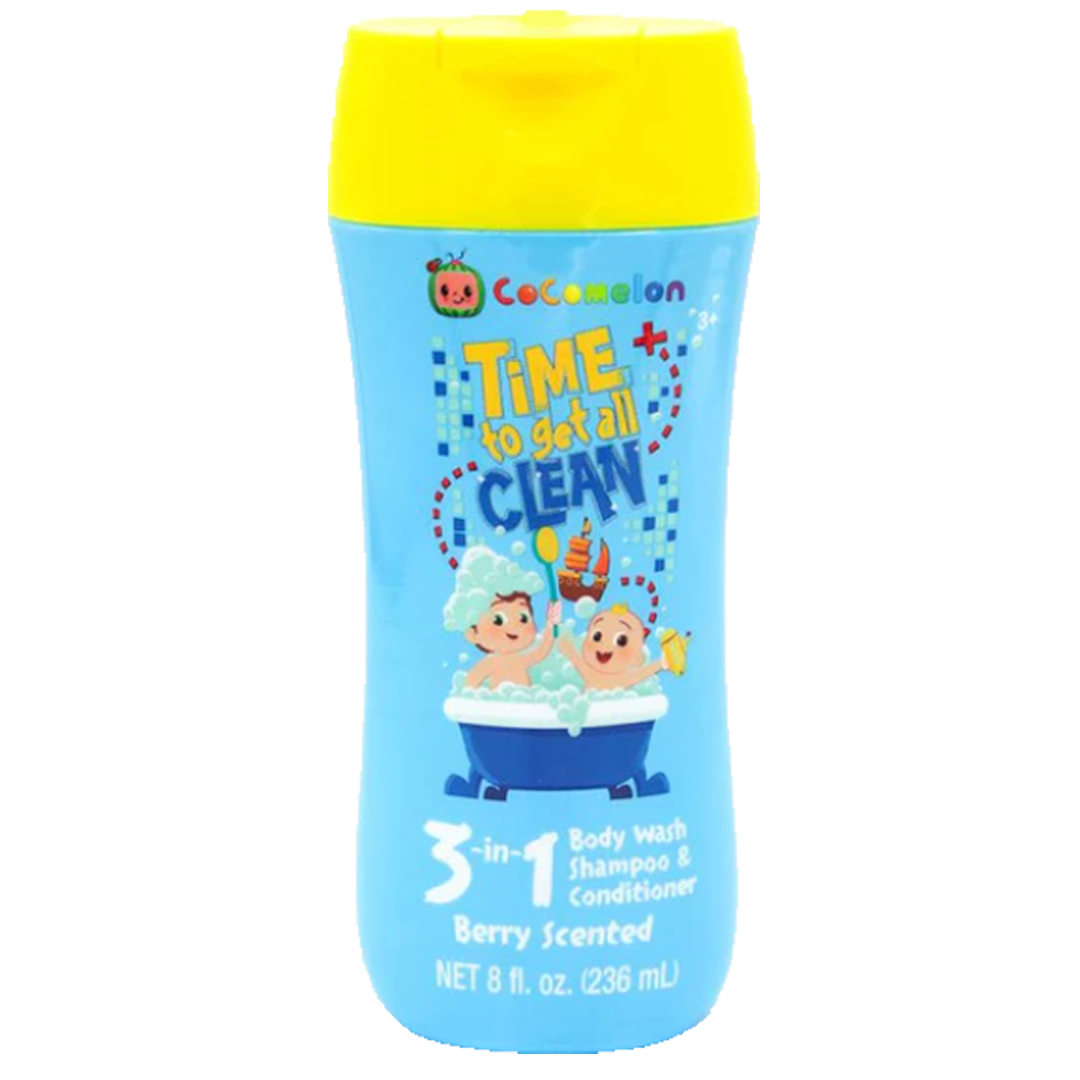 Cocomelon Time to get clean 3 in 1 kids shampoo