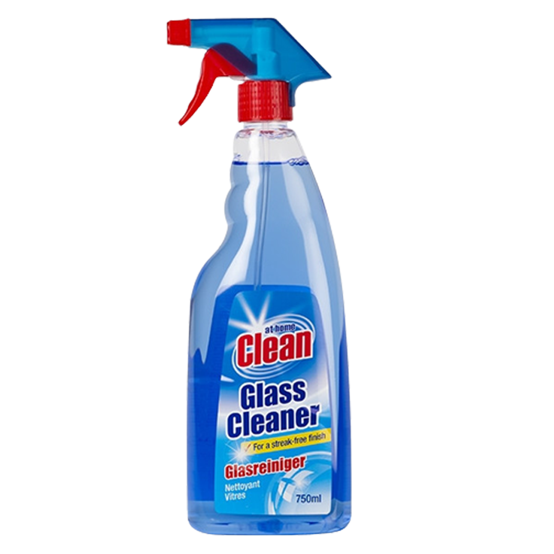 At Home Clean Spray Glasreiniger - Krachtige Reiniging voor heldere Ramen en Spiegelen