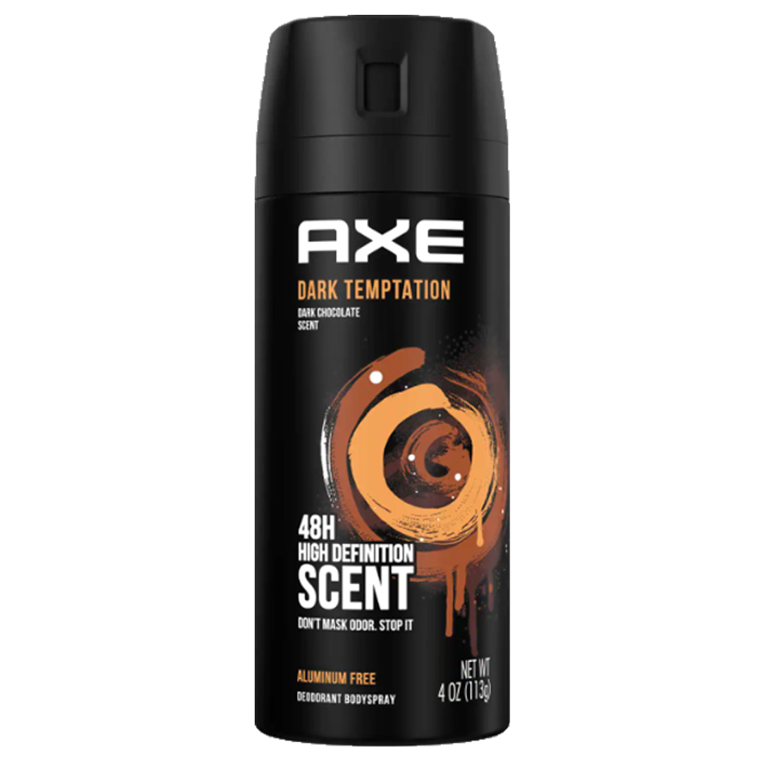 Axe dark temptation body spray