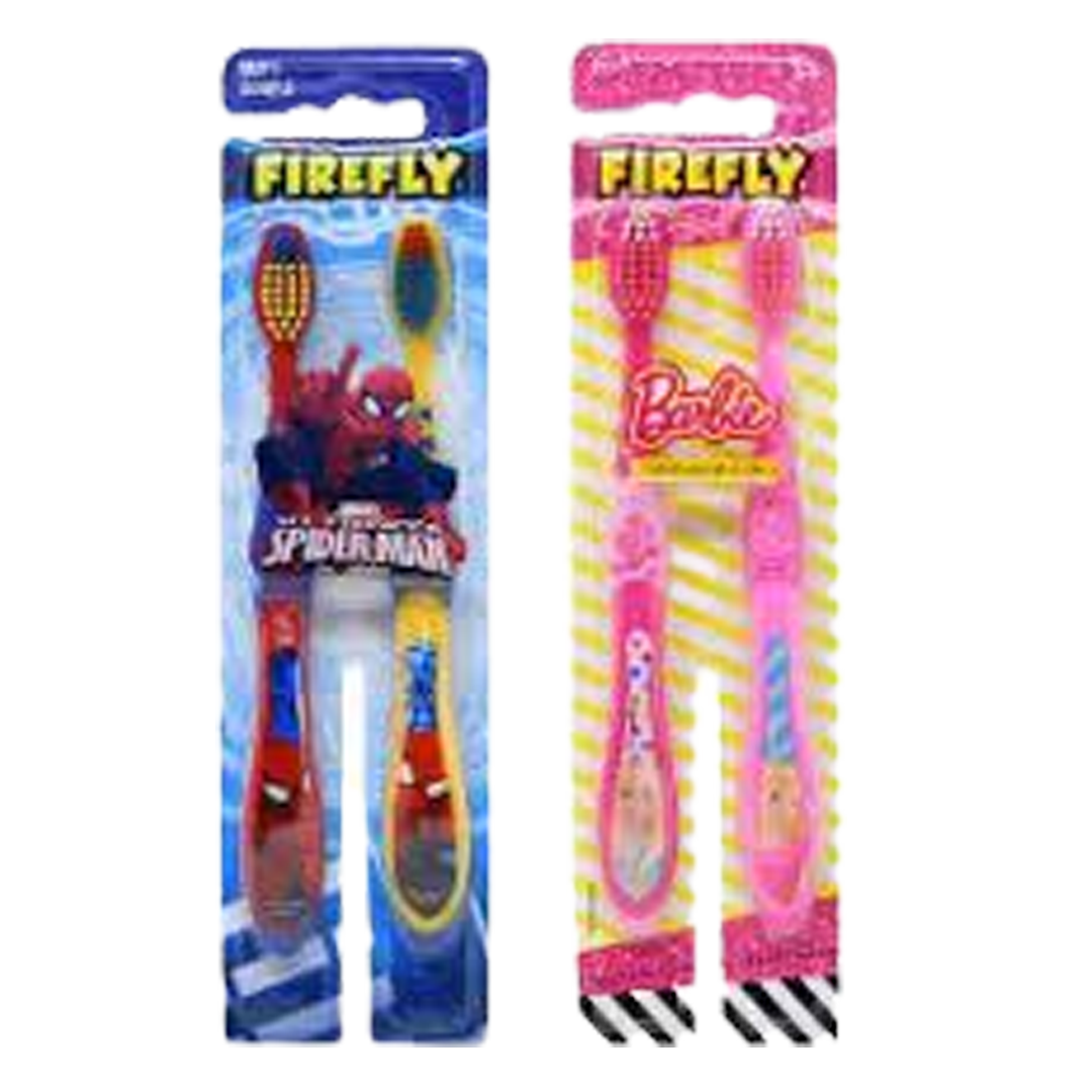 Barbie & spiderman 2 pack tandenborstels