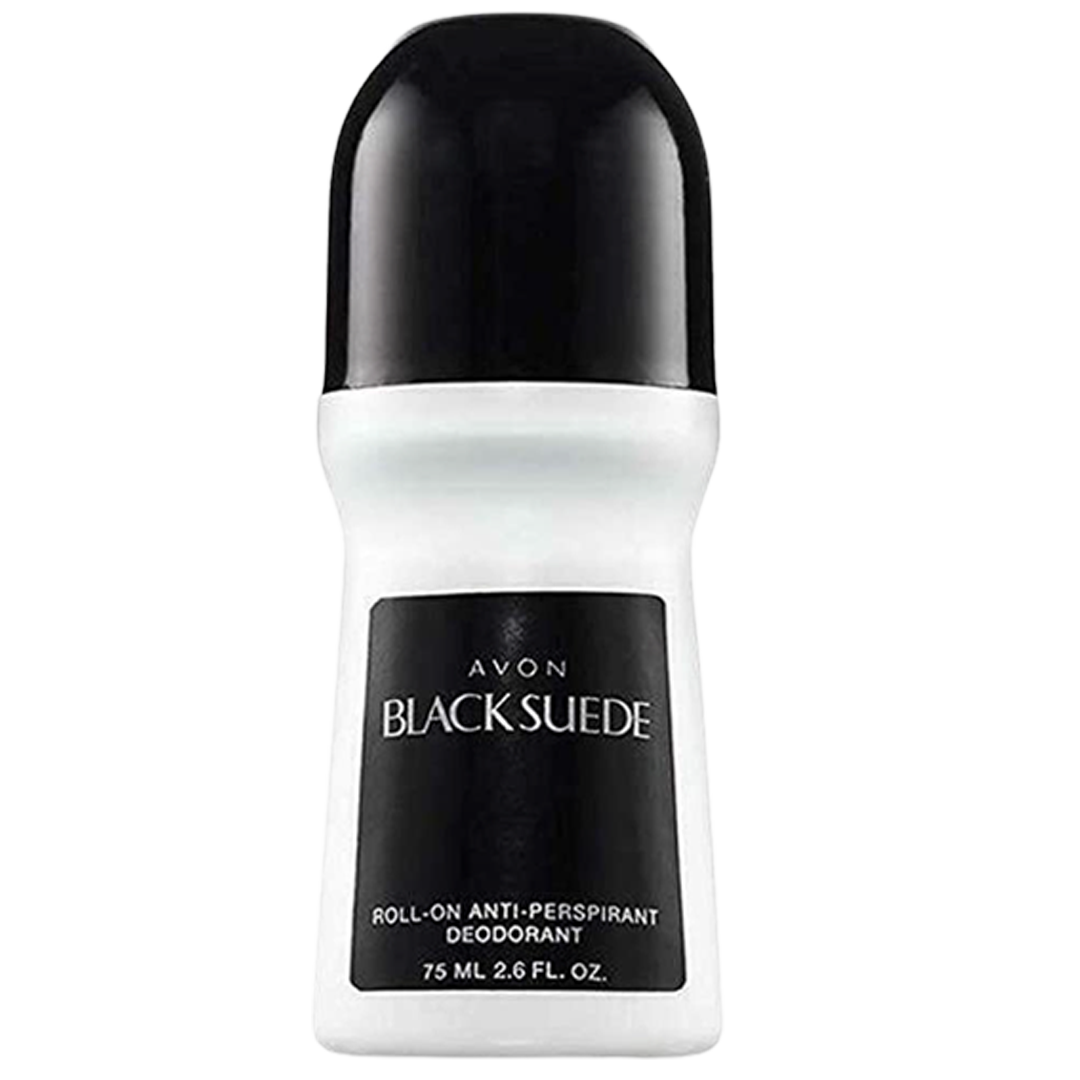 Avon black suede deodorant roll on