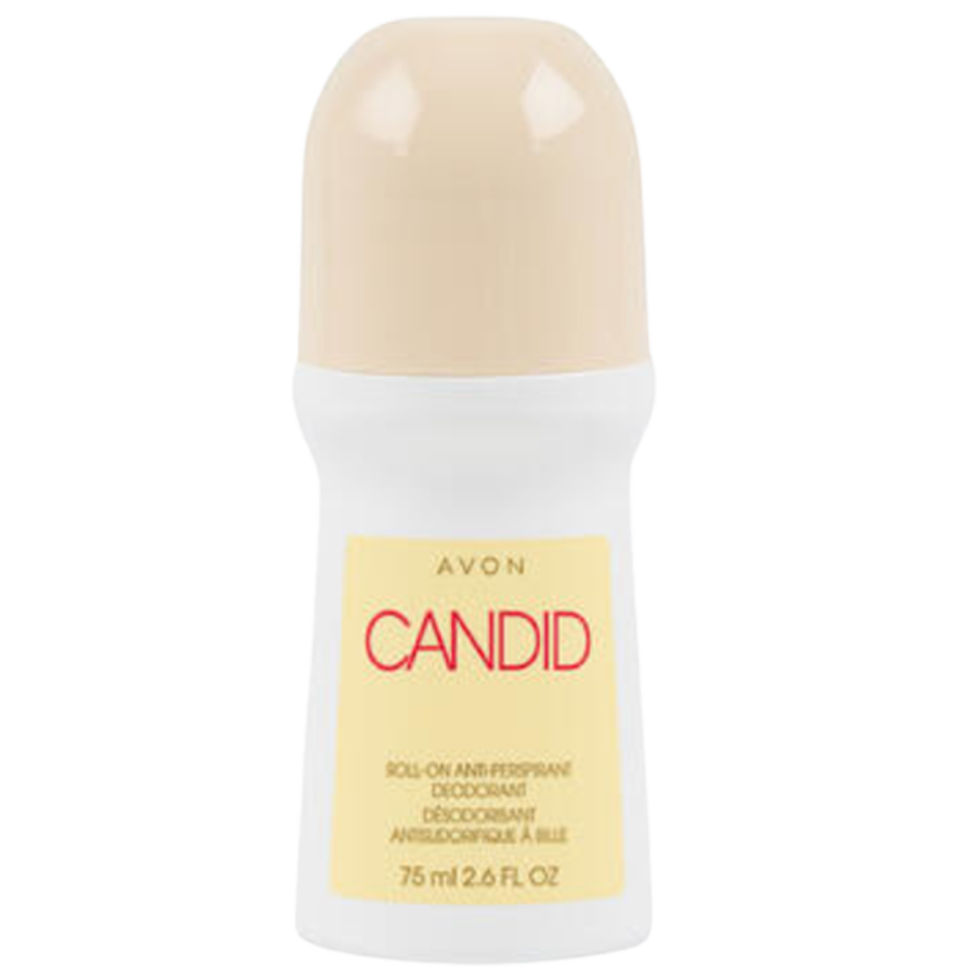 Avon candid deodorant roll on
