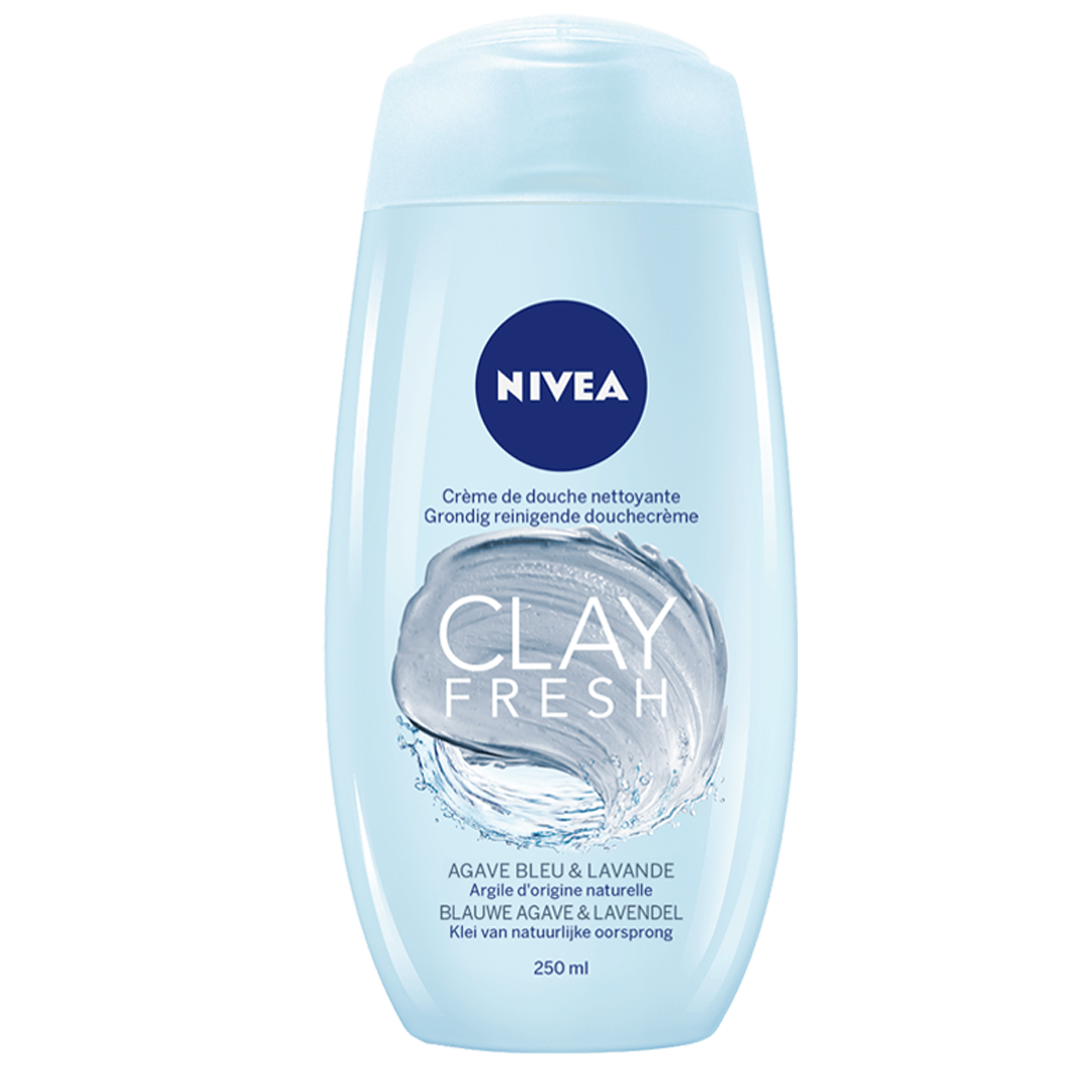 Nivea clay fresh douchegel
