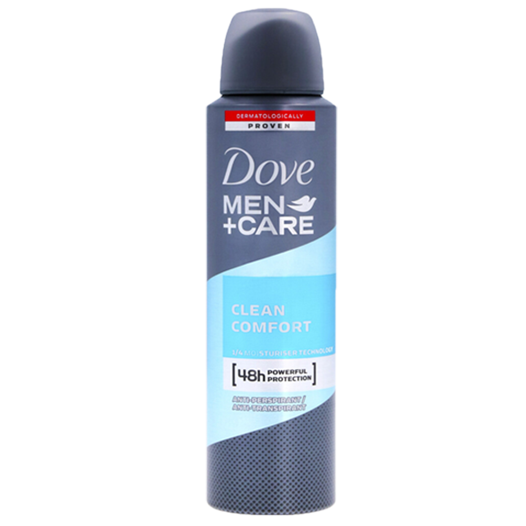 Dove men care clean deodorant spray