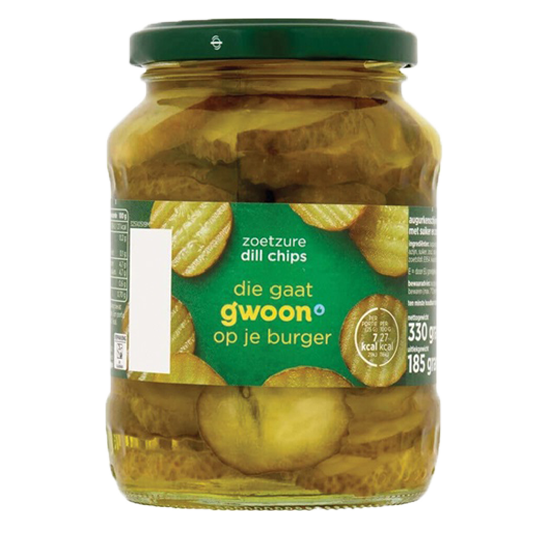 G'woon zoetzure dill chips