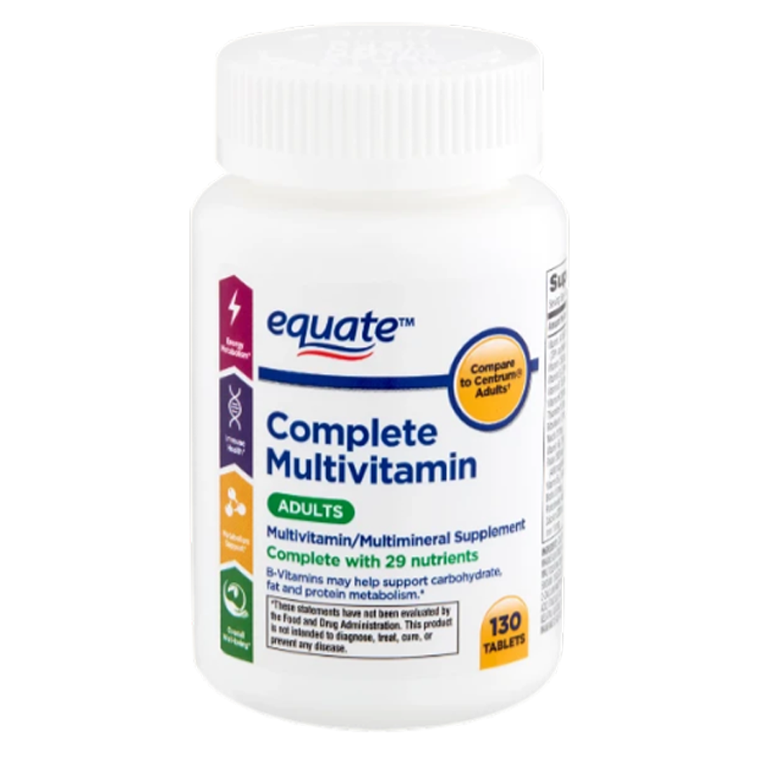 Equate complete multivitamine adults