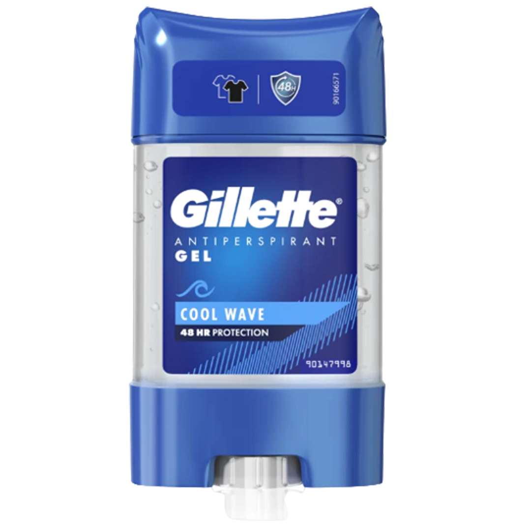 Gillette antiperspirant gel cool wave
