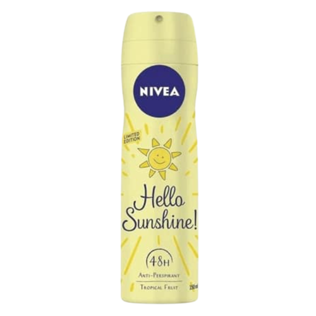 Nivea deospray beauty hello sunshine
