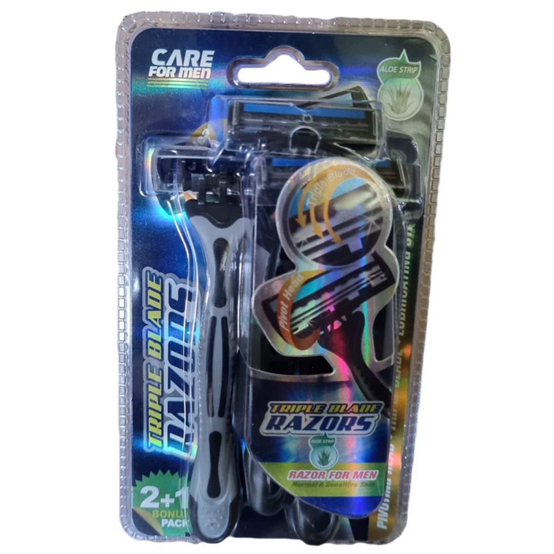 Scheermesjes 3 blade mannen
