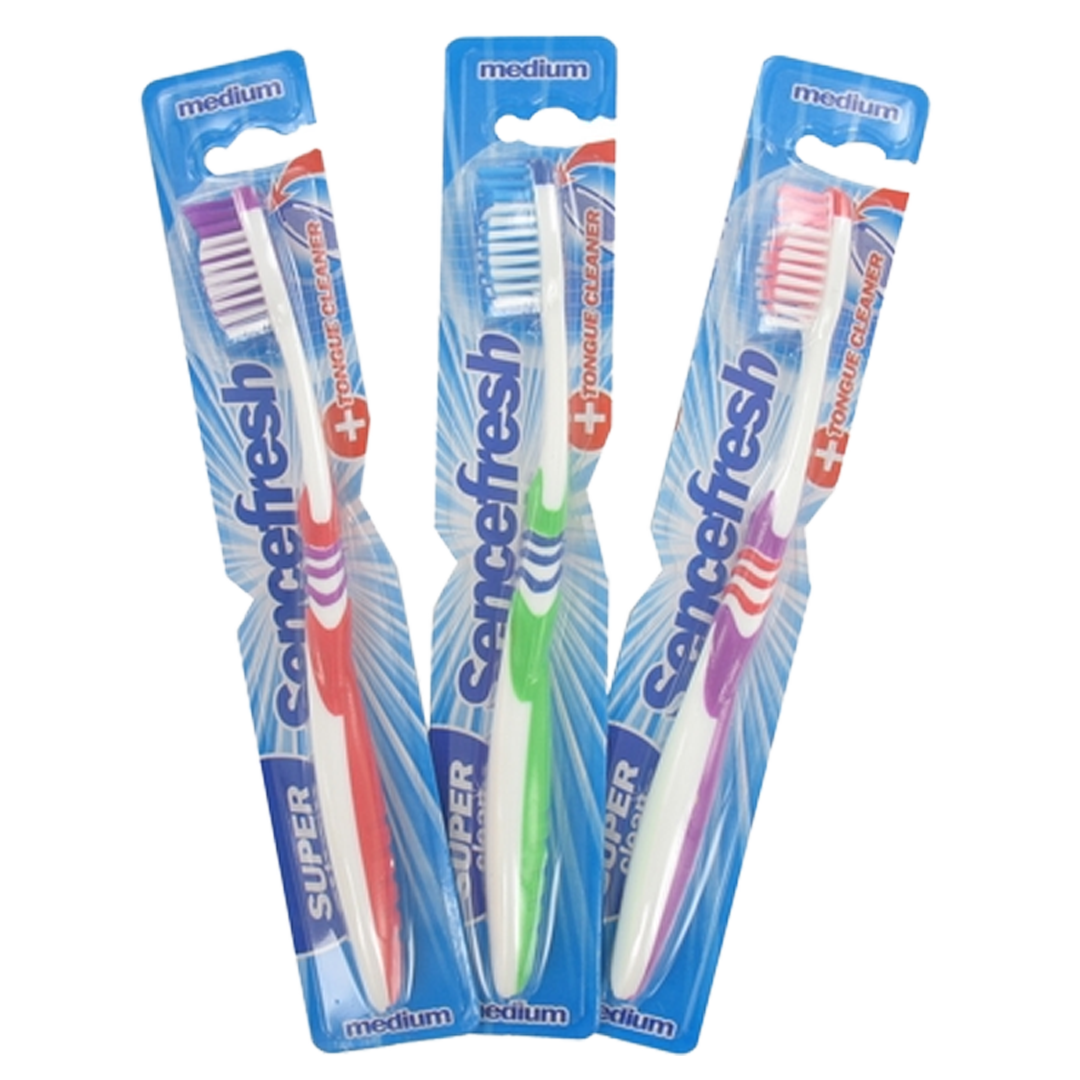 Sence tandenborstels medium super clean