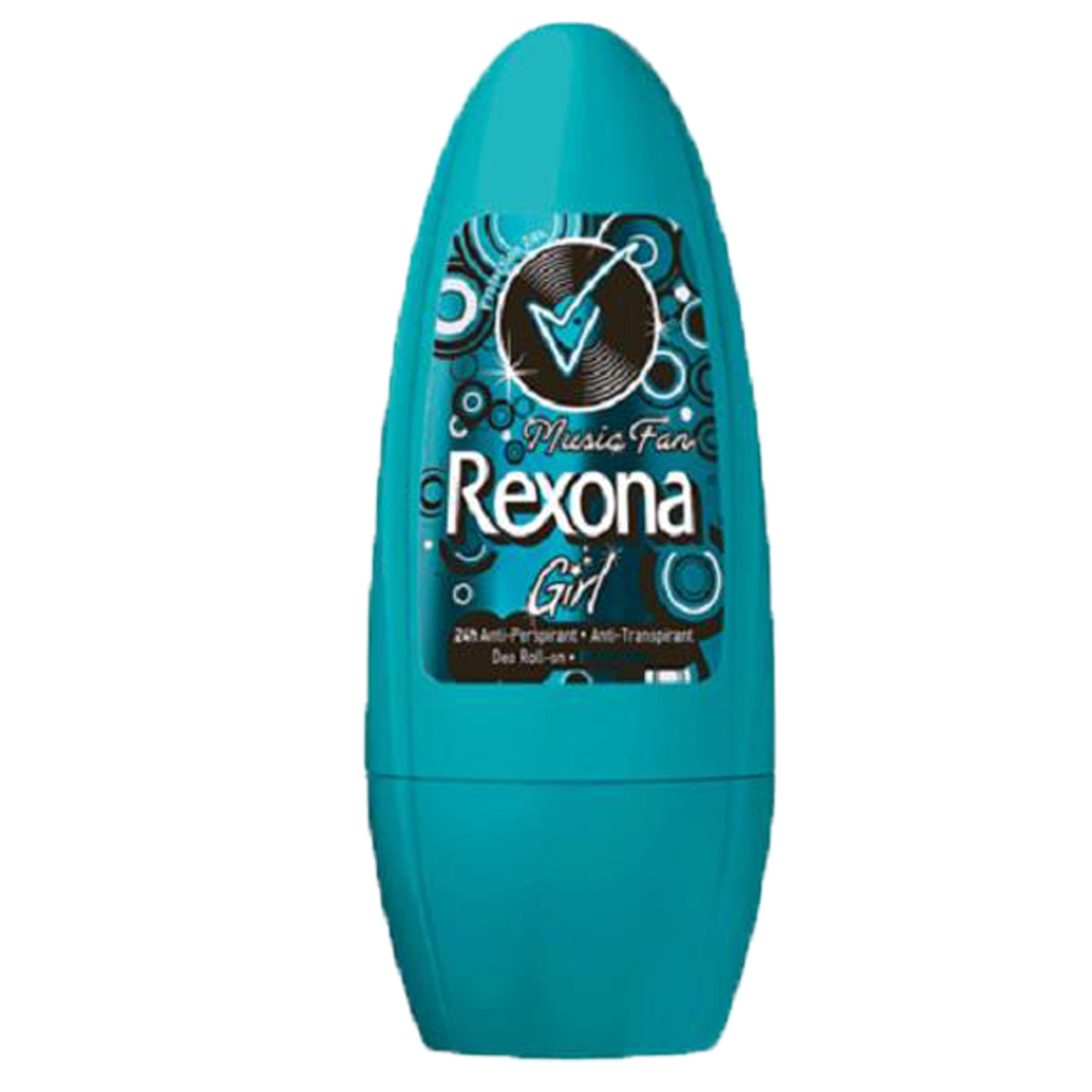 Rexona music fan roll on deodorant