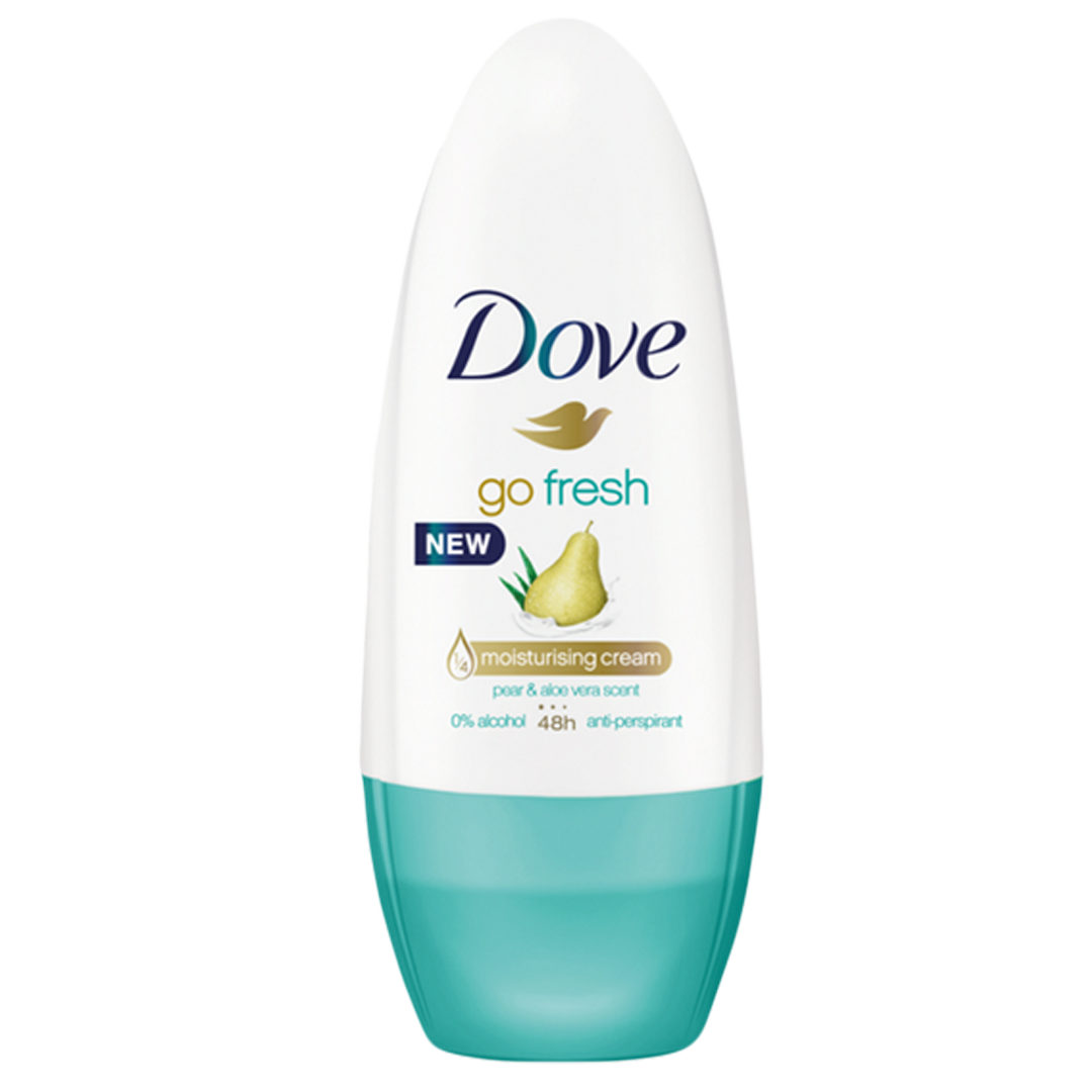 Dove fresh pear and aloe vera roll on deodorant