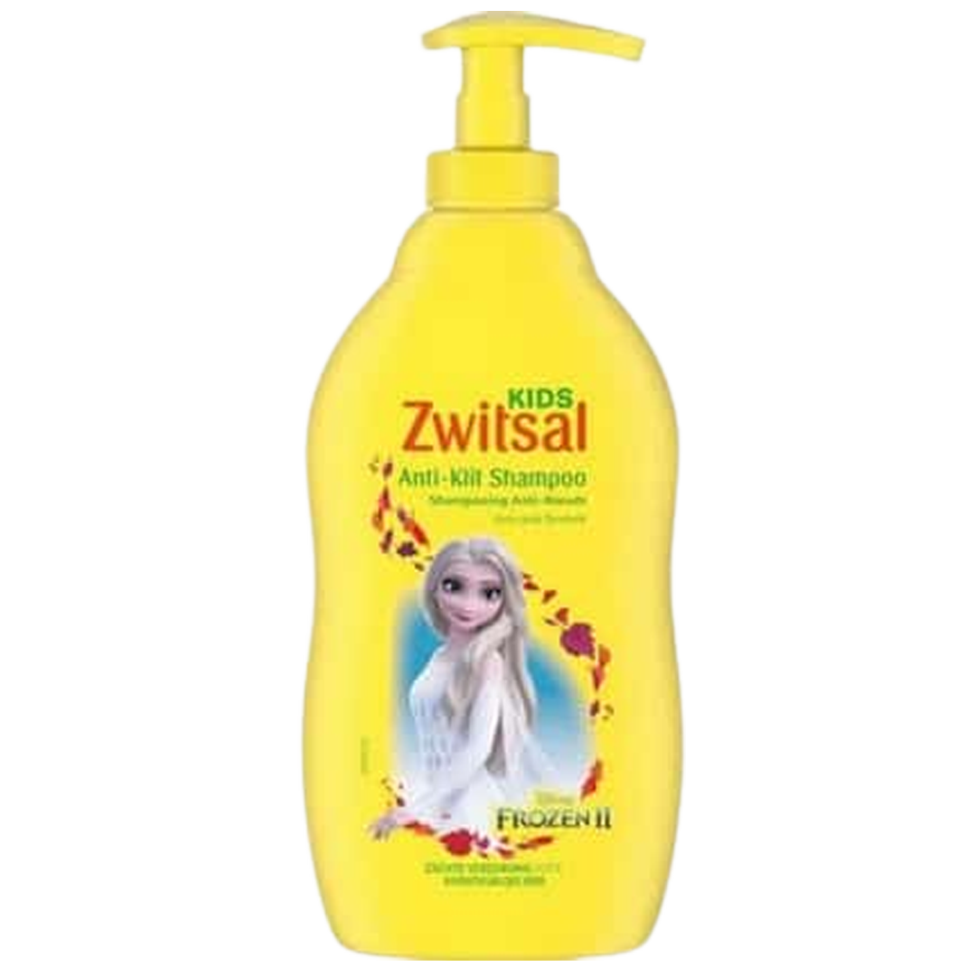 Zwitsal shampoo anti klit pompje kids frozen