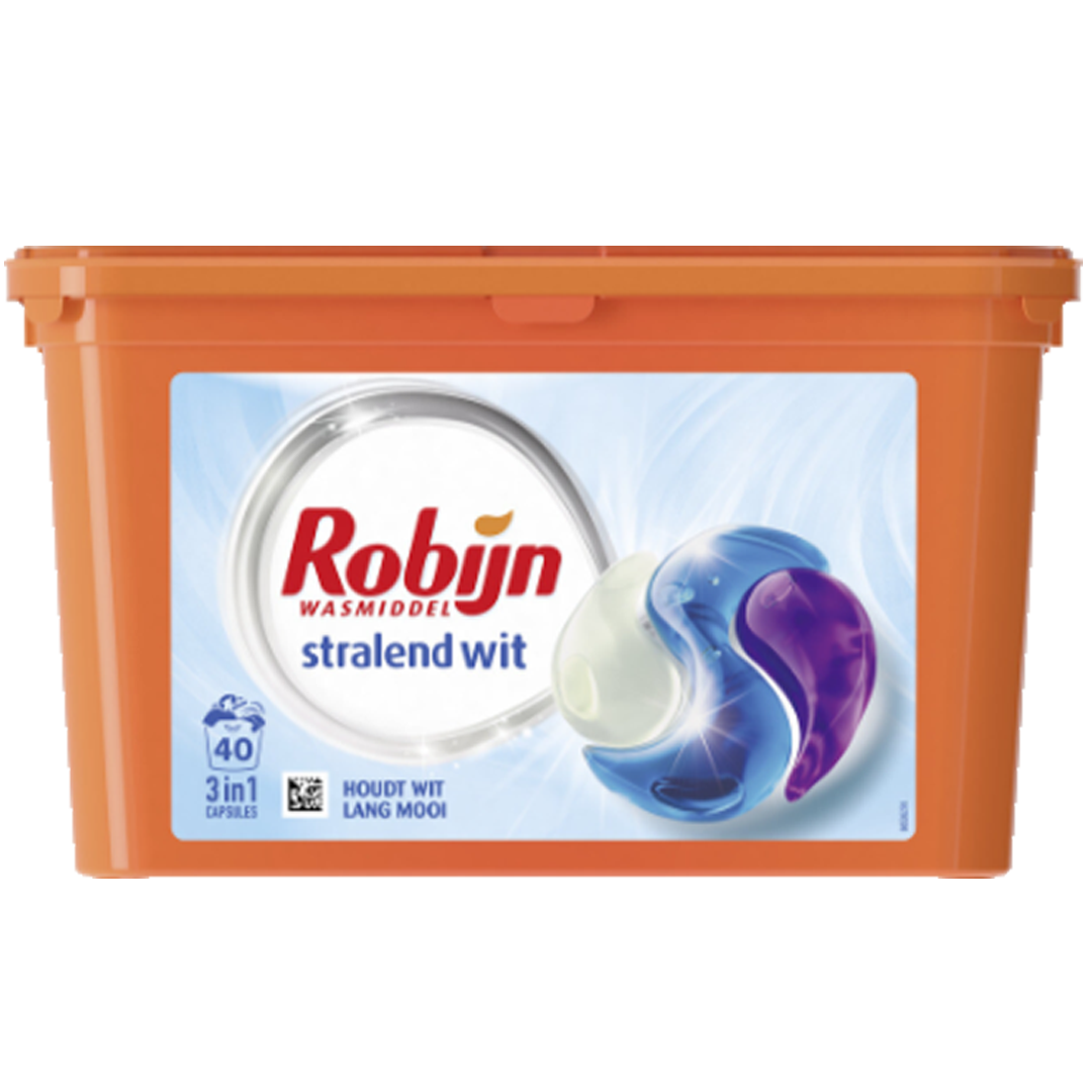 Robijn wasmiddel stralend wit