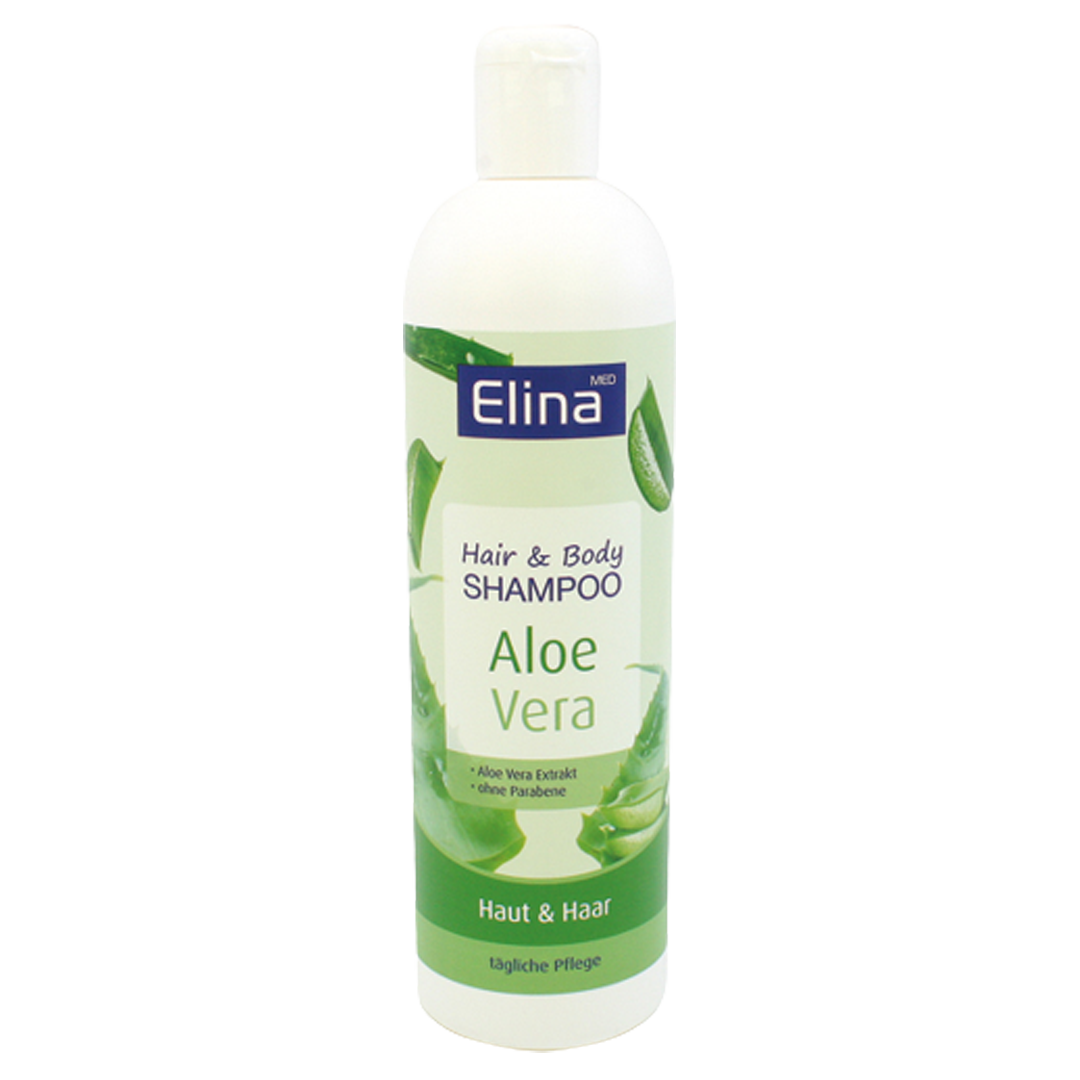 Elina hair and body shampoo aloe vera