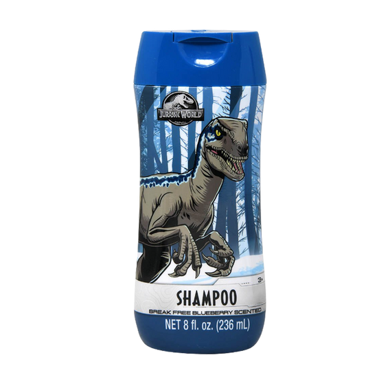 Jurassic world shampoo blueberry scented