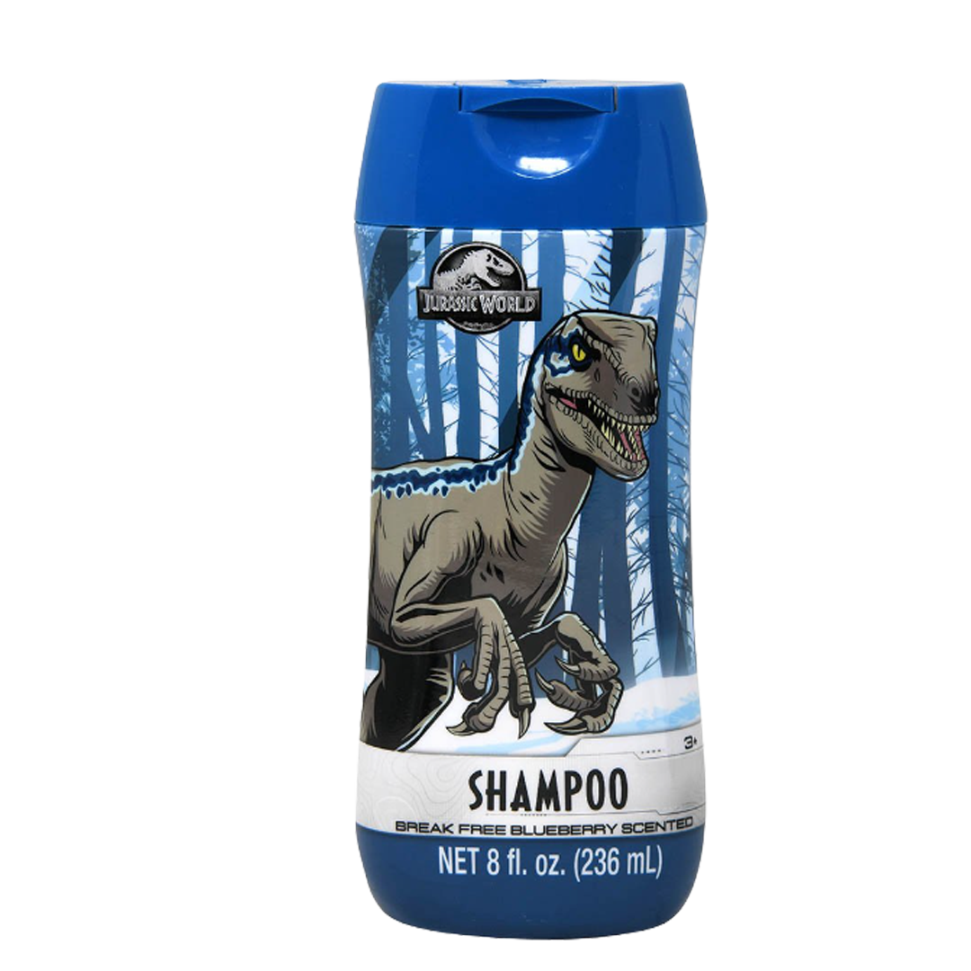 Jurassic world shampoo blueberry scented