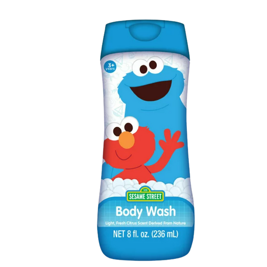 Sesame street body wash zeep