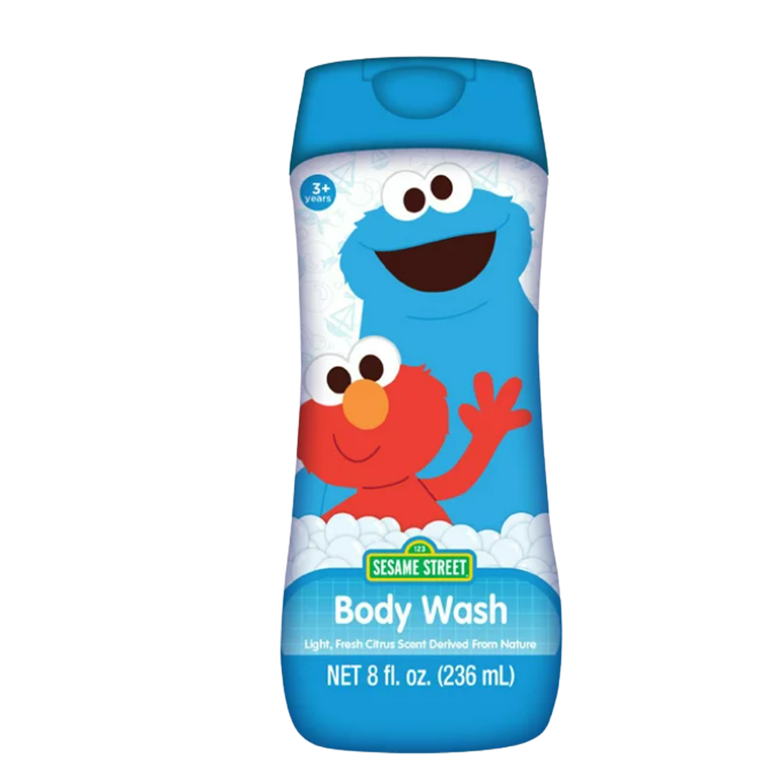 Sesame street body wash zeep