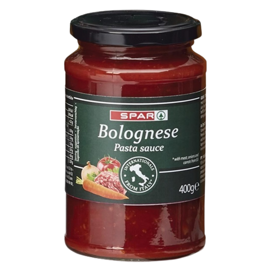 Spar bolognese pasta sauce 400 g