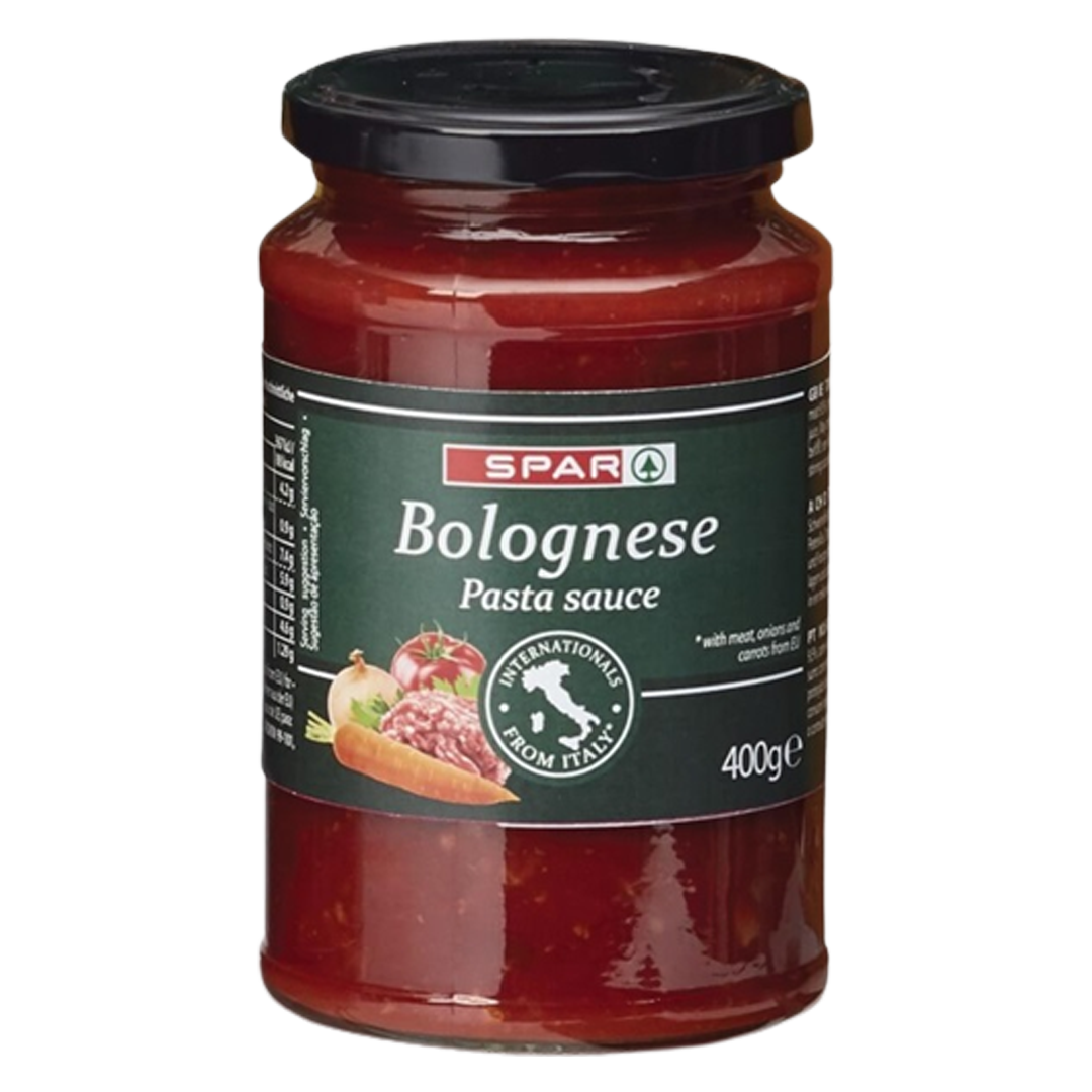 Spar bolognese pasta sauce 400 g