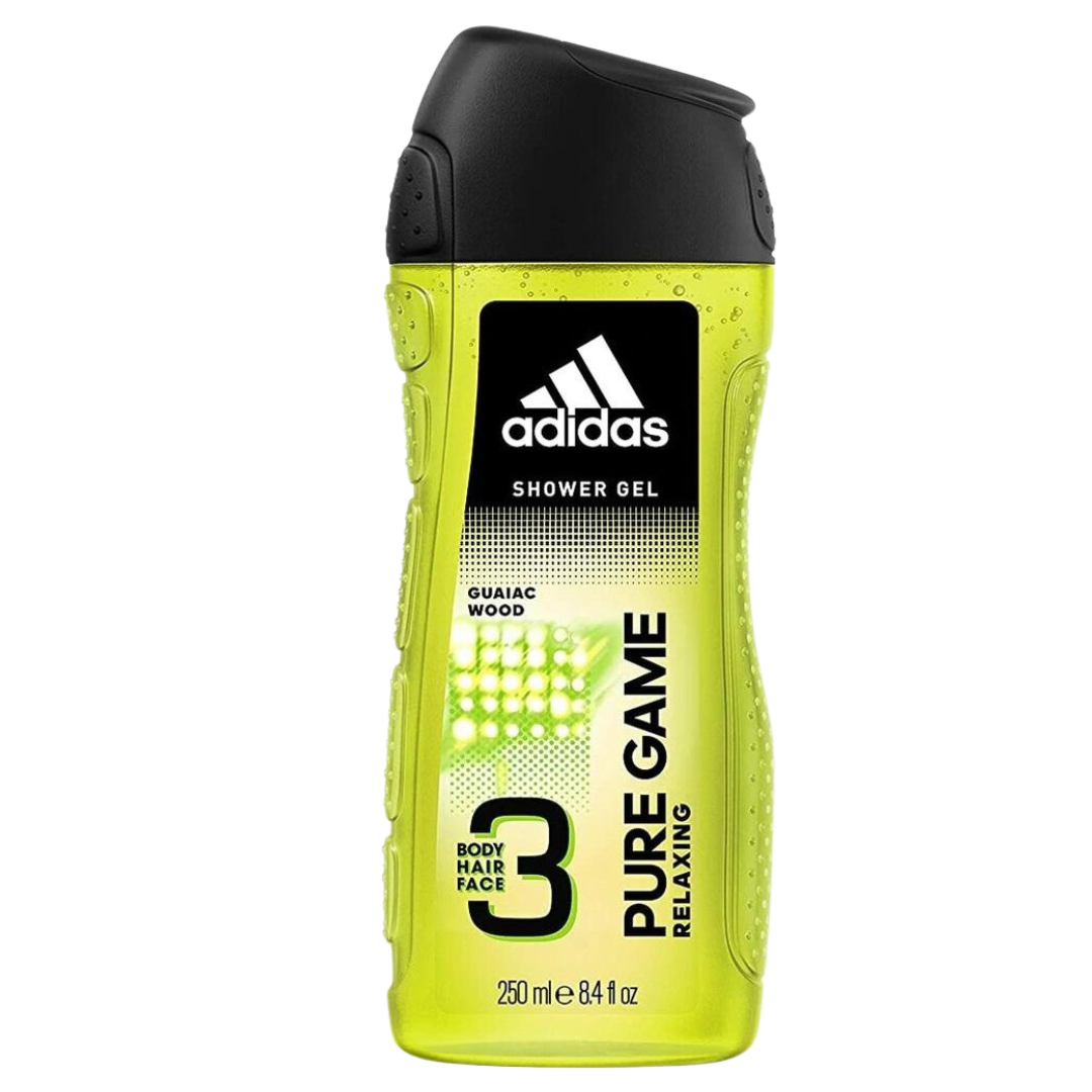 Adidas men pure game 3 in 1 body wash