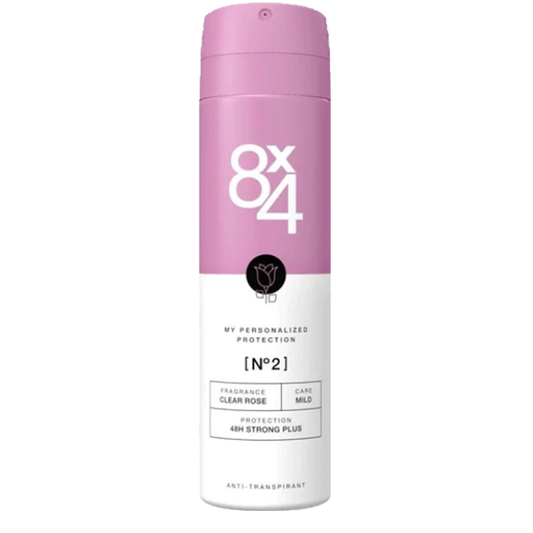 8x4 my personalized protection clear rose deodorant spray