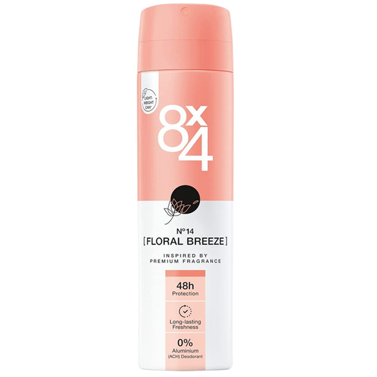 8x4 my personalized protection floral breeze deodorant spray