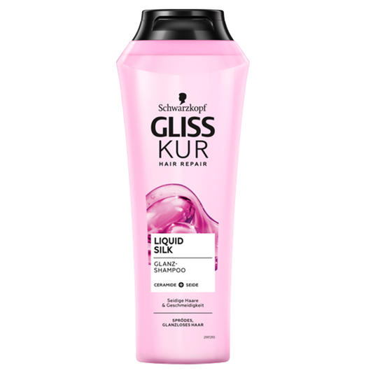 Gliss-kur Liquid Silk Shampoo - Voor glanzende en zijdezachte lokken