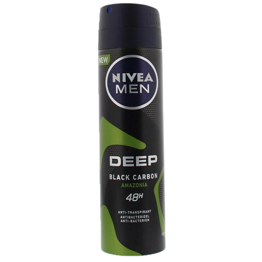 Nivea Deospray Men Deep Black Carbon Amazonia