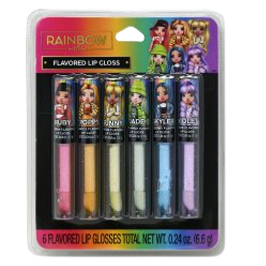 Rainbow high 4 pack lip gloss