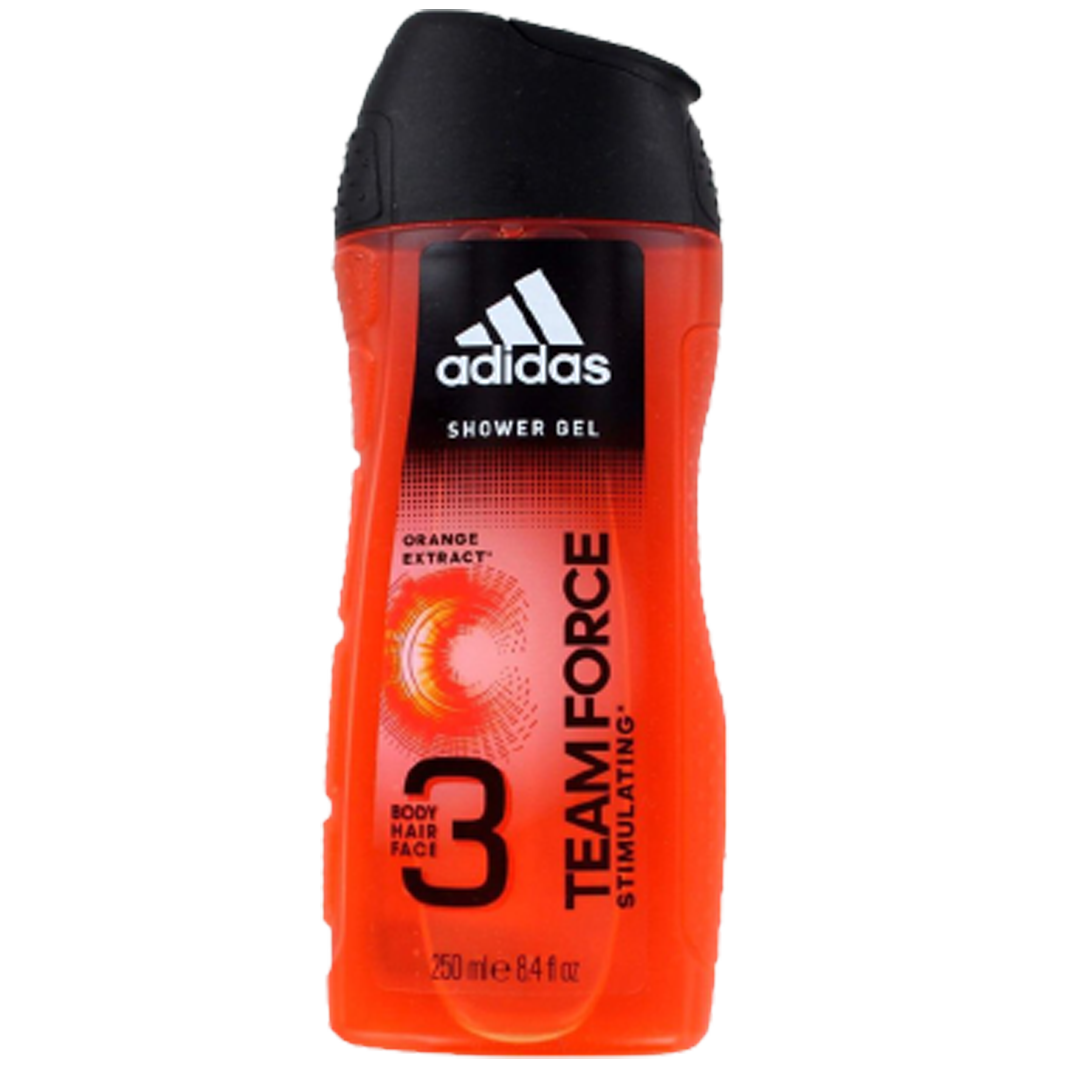 Adidas douche en shampoo men team force