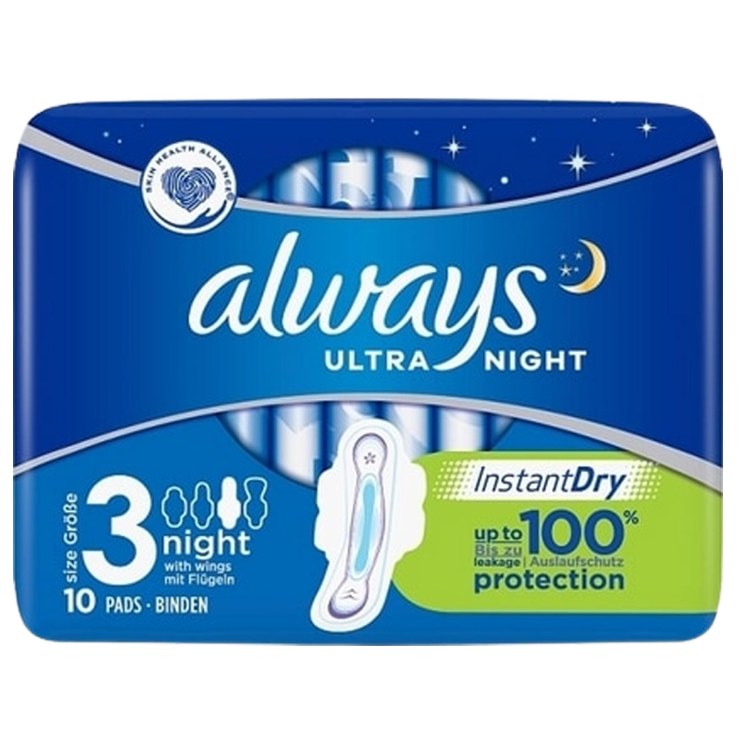 Always maandverband ultra night