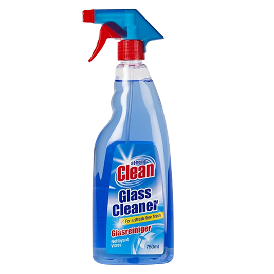 At Home Clean Spray Glasreiniger - Krachtige Reiniging voor heldere Ramen en Spiegelen
