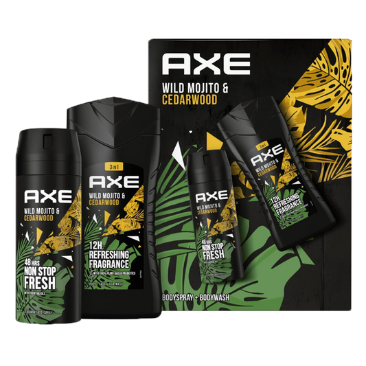 Axe mojito and cederwood gift set
