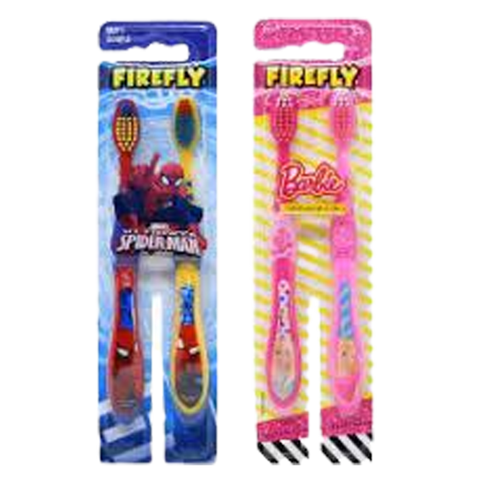 Barbie & spiderman 2 pack tandenborstels