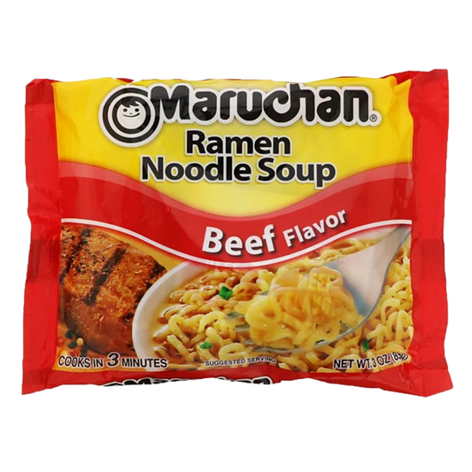 Maruchan beef noodles