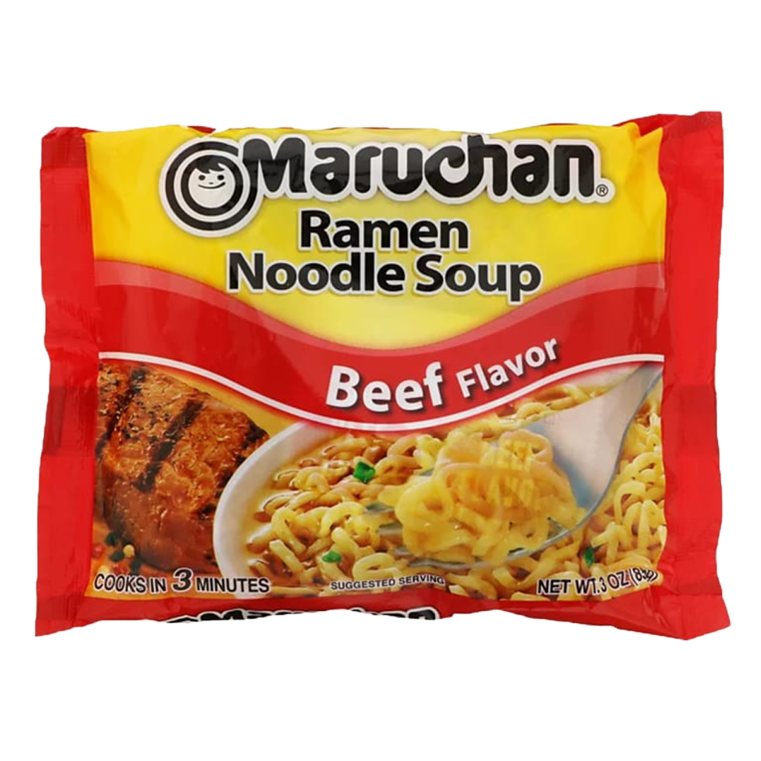 Maruchan beef noodles