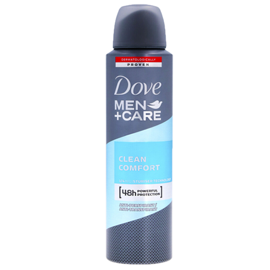 Dove men care clean deodorant spray