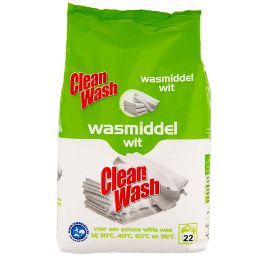 clean wash wasmiddel wit