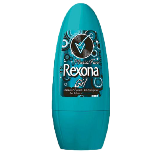 Rexona music fan roll on deodorant